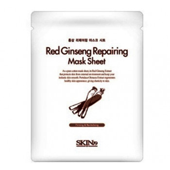 Skin79 Red Ginseng Repairing Mask Sheet - Тканевая маска с экстрактом красного женьшеня (20мл.)