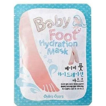 Shara Shara Smooth Bebe Foot Hydration Mask - Смягчающая увлажняющая маска для ног (16 мл*2шт)