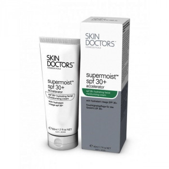Skin Doctors Supermoist™ SPF 30+ Accelerator - увлажняющий, солнцезащитный крем для лица (50мл.)