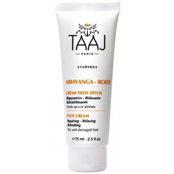 Taaj ABHYANGA DETOX - Восстанавливающий и расслабляющий крем для ног (200мл.)