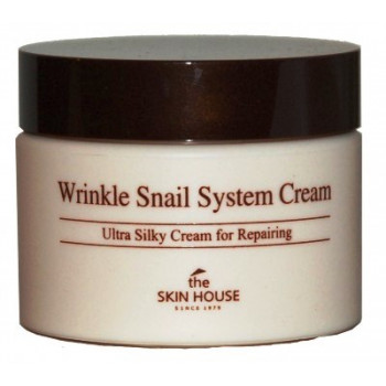 The Skin House Wrinkle Snail System Cream - Улиточный крем антивозрастной (50мл.)